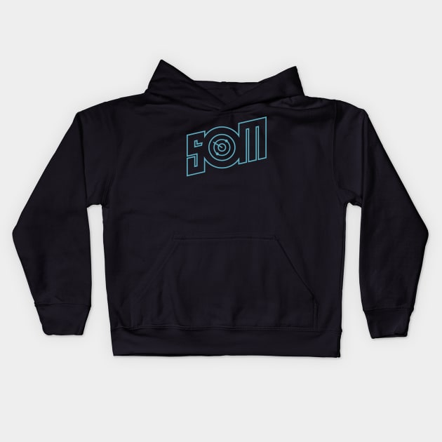 SOM 2.0 OUTLINE Kids Hoodie by Spawn On Me Podcast